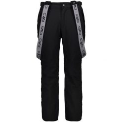 Spodnie męskie narciarskie CMP 3W17397N. Białe spodnie snowboardowe męskie CMP, m, bez wzorów, z materiału, narciarskie. Za 449.99 zł.