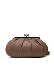 Weekend Max Mara Torebka Provino 55161812600 Brązowy. Brązowe torebki do ręki damskie Weekend Max Mara, bez wzorów, ze skóry, wizytowe, bez dodatków. Za 1,889.00 zł.