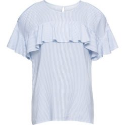 Bluzka z wycięciami na ramionach: must have bonprix biało-niebieski w paski. Bluzki damskie marki Colour Pleasure. Za 69.99 zł.