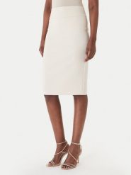 Rinascimento Spódnica ołówkowa CFC0128651003 Beżowy Slim Fit. Brązowe spódnice damskie Rinascimento, xl, bez wzorów, z syntetyku, ołówkowe. Za 349.99 zł.