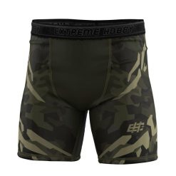 Spodenki Vale Tudo do MMA męskie EXTREME HOBBY JUNGLE PANTHER. Zielone krótkie spodenki sportowe męskie EXTREME HOBBY, m, bez wzorów, z elastanu. Za 179.00 zł.