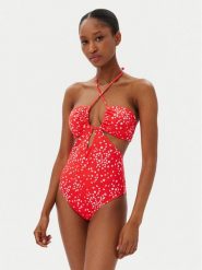 Roxy Strój kąpielowy Pt Beach Classics ERJX103701 Czerwony. Czerwone kostiumy jednoczęściowe damskie Roxy, m, bez wzorów, z syntetyku. Za 239.99 zł.