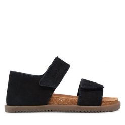 Sandały Lasocki Kids. Niebieskie sandały dziewczęce Lasocki Kids, bez zapięcia. Za 96.99 zł.