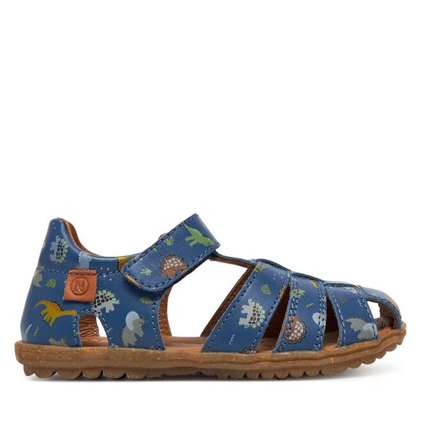 Sandały Naturino. Niebieskie sandały chłopięce Naturino, bez zapięcia. Za 359.99 zł.