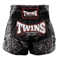 Szorty do boksu tajskiego Booster Fight Gear TTBL Rangda. Czarne szorty sportowe damskie TWINS, s, bez wzorów, z materiału, militarne, na fitness i siłownię. Za 385.50 zł.