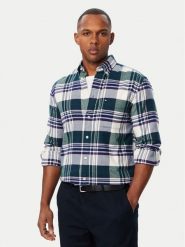 Tommy Hilfiger Koszula Hero Flannel MW0MW44592 Zielony Regular Fit. Zielone koszule męskie Tommy Hilfiger, m, bez wzorów, z bawełny, bez kołnierzyka, bez ramiączek. Za 449.99 zł.