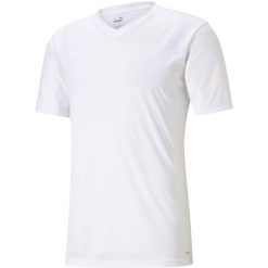 Podkoszulek Puma Teamflash Jersey, Mężczyźni. Białe koszulki sportowe męskie Puma, m, bez wzorów, z jersey, bez kołnierzyka, bez ramiączek, do piłki nożnej. Za 190.00 zł.