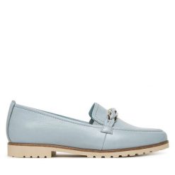 Loafersy Tamaris. Niebieskie mokasyny damskie Tamaris. Za 379.99 zł.