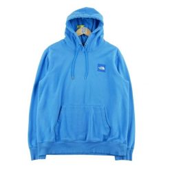 Second life - Bluza z kapturem męska The North Face - Stan dobry. Niebieskie bluzy męskie The North Face, l, bez wzorów, z materiału, z kapturem. Za 127.76 zł.