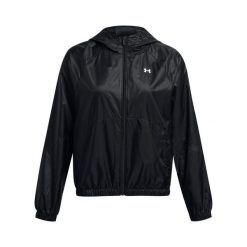 Damska kurtka wodoodporna Under Armour. Białe kurtki sportowe damskie Under Armour, l, bez wzorów, bez kaptura, do biegania. W wyprzedaży za 277.90 zł.