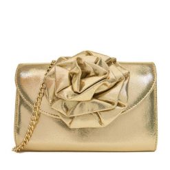 Torebka JENNY. Żółte torebki do ręki damskie Jenny, bez wzorów, wizytowe, bez dodatków. Za 119.99 zł.