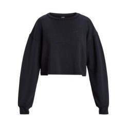 Bluza z okrągłym dekoltem dla Kobiety RISE & VIBE Czarny. Brązowe bluzy damskie Roxy, na zimę, bez wzorów, z elastanu, bez kaptura. Za 269.99 zł.