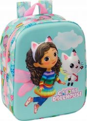 Safta Plecak przedszkolny do przedszkola Gabi Koci Domek 3D. Torby i plecaki dziecięce safta. Za 69.99 zł.