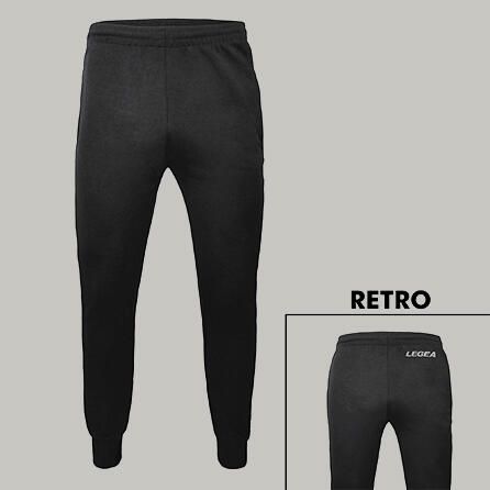 Spodnie sportowe MESSICO oversize. Czarne buty sportowe męskie Legea, l, bez wzorów, z bawełny, do biegania. Za 68.00 zł.