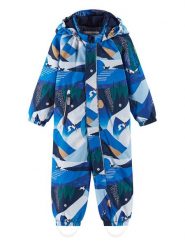 Reima Kombinezon zimowy Puhuri 5100116B Niebieski Regular Fit. Niebieskie buty zimowe chłopięce Reima, bez wzorów, z syntetyku, bez zapięcia. Za 549.99 zł.