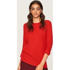 Sweter - Czerwony. Czerwone swetry damskie Reserved. Za 69.99 zł.
