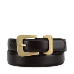 Pasek Damski GINO ROSSI. Brązowe paski damskie Gino Rossi, bez wzorów. Za 129.99 zł.