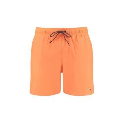 Męskie kąpielówki Puma, średniej długości, Bright Orange. Brązowe kąpielówki męskie Puma, m, bez wzorów. Za 195.99 zł.