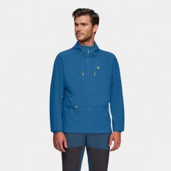 Kurtka męska softshell Alpinus Pourri. Niebieskie kurtki sportowe męskie Alpinus, m, bez wzorów, z softshellu, trekkingowe. Za 299.00 zł.