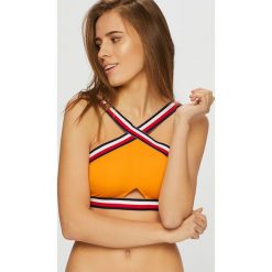 Tommy Hilfiger - Strój kąpielowy. Brązowe kostiumy jednoczęściowe damskie Tommy Hilfiger. Za 229.90 zł.