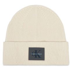 Czapka Calvin Klein. Szare czapki i kapelusze męskie Calvin Klein, na zimę, bez wzorów. Za 169.99 zł.