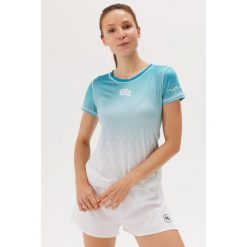 Damska koszulka biegowa Rough Radical Support Tee Women. Niebieskie koszulki sportowe damskie ROUGH RADICAL, l, bez wzorów, sportowe, bez kołnierzyka. Za 129.90 zł.