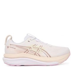 Buty do biegania Asics. Białe obuwie sportowe damskie Asics, bez wzorów, do biegania, asics gel kayano. Za 889.99 zł.