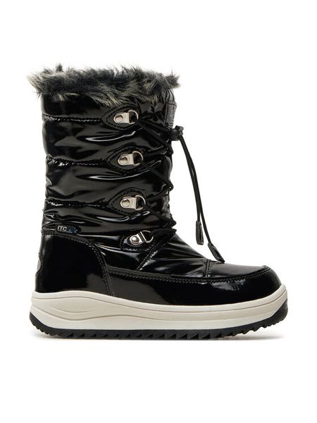 Leaf Śniegowce Dotorp LDOTO201Q Czarny. Czarne buty zimowe dziewczęce Leaf, bez wzorów, z syntetyku, bez zapięcia. Za 309.99 zł.