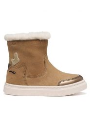 Geox Kozaki B Nashik Girl B663HA 022NF C6627 S Brązowy. Brązowe buty zimowe dziewczęce Geox, bez wzorów, ze skóry, bez zapięcia. Za 319.99 zł.