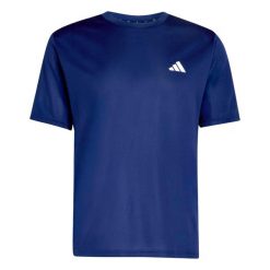 Koszulka adidas Essentials. Białe koszulki sportowe męskie Adidas, l, bez wzorów, z materiału, bez kołnierzyka, bez ramiączek, do biegania, climacool (adidas). Za 115.80 zł.