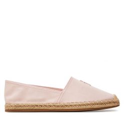 Espadryle Tommy Hilfiger. Niebieskie sandały damskie Tommy Hilfiger, bez wzorów, bez obcasa, bez zapięcia. Za 369.99 zł.