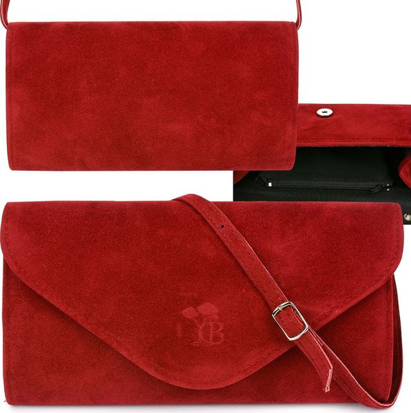 Beltimore Bordowa Damska Torebka Kopertówka Mała Beltimore W19. Czerwone kopertówki damskie Beltimore, bez wzorów, małe, bez dodatków. Za 80.29 zł.