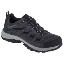 Buty Columbia Crestwood 1781181011 czarne. Czarne trekkingi męskie . Za 439.16 zł.