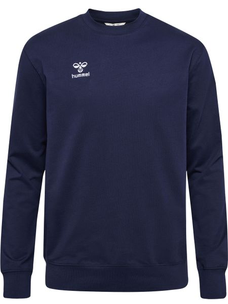 Bluza Hummel Go 2.0. Niebieskie bluzy damskie Hummel, s, bez wzorów, z bawełny, bez kaptura. Za 198.20 zł.