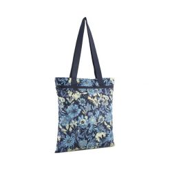 Torba typu tote Pop PUMA. Czarne torby na ramię damskie Puma, bez wzorów, sportowe, z nadrukiem, bez dodatków. Za 69.00 zł.