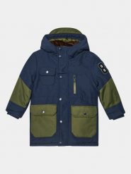 Original Marines Kurtka zimowa DDA2908B Granatowy Regular Fit. Niebieskie buty zimowe chłopięce Original Marines, na zimę, bez wzorów, z syntetyku, bez kaptura. Za 329.99 zł.