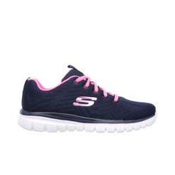 Buty damskie sportowe Skechers GET CONNECTED. Czerwone obuwie sportowe damskie Skechers, bez wzorów. Za 195.00 zł.