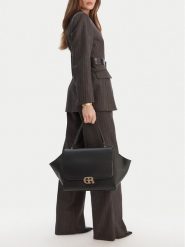 GINO ROSSI Torebka EO-KY-183 Czarny. Czarne torebki do ręki damskie Gino Rossi, bez wzorów, z materiału, bez dodatków. Za 329.99 zł.