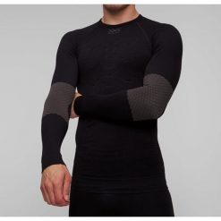 Koszulka termoaktywna męska X-Bionic X-Plorer Energizer 4.0 Black. Czarne koszulki sportowe męskie XBIONIC, m, bez wzorów, bez kołnierzyka, bez ramiączek, trekkingowe. Za 440.00 zł.