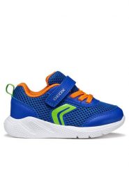 Geox Sneakersy B Sprintye Boy B454UC 01454 C0685 Niebieski. Niebieskie buty sportowe chłopięce Geox, bez wzorów, z materiału, bez zapięcia. Za 179.99 zł.