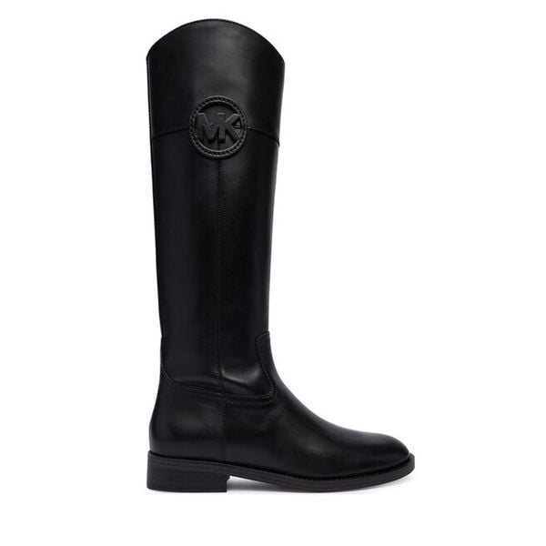 Kozaki MICHAEL Michael Kors. Czarne kozaki damskie MICHAEL Michael Kors, bez obcasa, na płaskiej podeszwie. Za 1,239.00 zł.