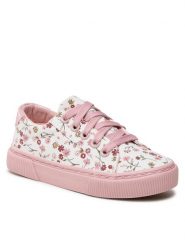Nelli Blu Sneakersy WZZH20-316 Biały. Białe buty sportowe dziewczęce Nelli Blu, bez wzorów, z materiału, bez zapięcia. Za 40.99 zł.