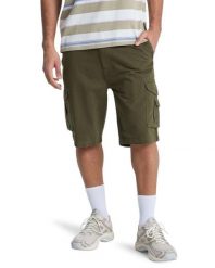 Szorty cargo męskie CRUCIAL BATTLE CARGO. Zielone szorty męskie Quiksilver, l, bez wzorów, z bawełny. Za 259.99 zł.