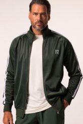 Męska Treningowa kurtka funkcjonalna fitness oddychająca do roz. 7XL. Zielone kurtki męskie JAY-PI, m, bez wzorów, z materiału, sportowe, bez kaptura. Za 349.99 zł.