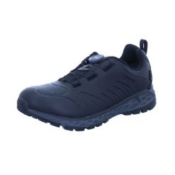 Męskie buty trekkingowe Meindl 5596-01 z prawdziwej skóry w kolorze czarnym. Czarne trekkingi męskie Meindl, do biegania, gore-tex. Za 999.15 zł.