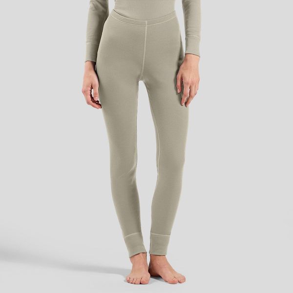 Spodnie Odlo BL BOTTOM long ACTIVE WARM. Białe spodnie materiałowe damskie Odlo, xl, bez wzorów, z materiału. Za 249.99 zł.
