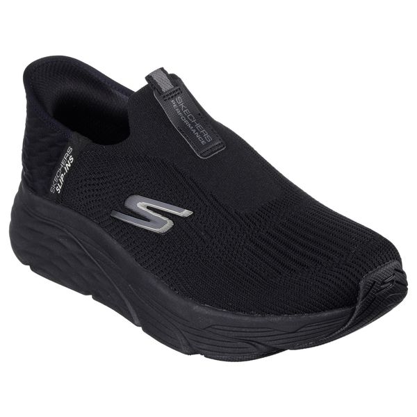 Buty do chodzenia męskie Skechers Max Cushioning Advantageous. Czarne buty sportowe męskie Skechers, bez zapięcia, trekkingowe. Za 429.99 zł.