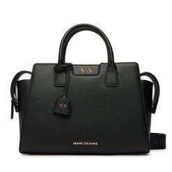 Torebka Armani Exchange. Czarne torebki do ręki damskie Armani Exchange, bez wzorów, klasyczne, bez dodatków. Za 704.99 zł.