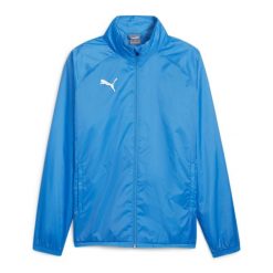 Kurtka męska Puma Team Goal All Weather. Niebieskie kurtki męskie Puma, m, bez wzorów, do piłki nożnej. Za 216.99 zł.