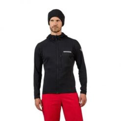 Kurtka narciarska Rossignol Blackside MIX. Czarne kurtki snowboardowe męskie Rossignol, m, bez wzorów, bez kaptura, narciarskie. Za 628.00 zł.